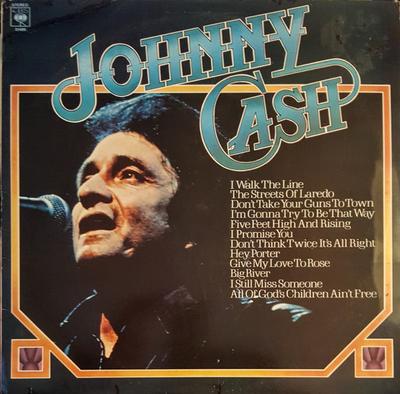 Виниловая пластинка JOHNNY CASH - Johnny Cash S31495 CBS 1974 UK Кантри/Фолк Б/у