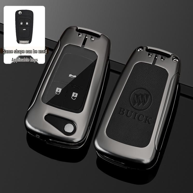 23 Чехол для ключа Buick для Regal, LaCrosse, GL8, Envision и Enclave - Чехол для ключа с полной защитой и пряжкой