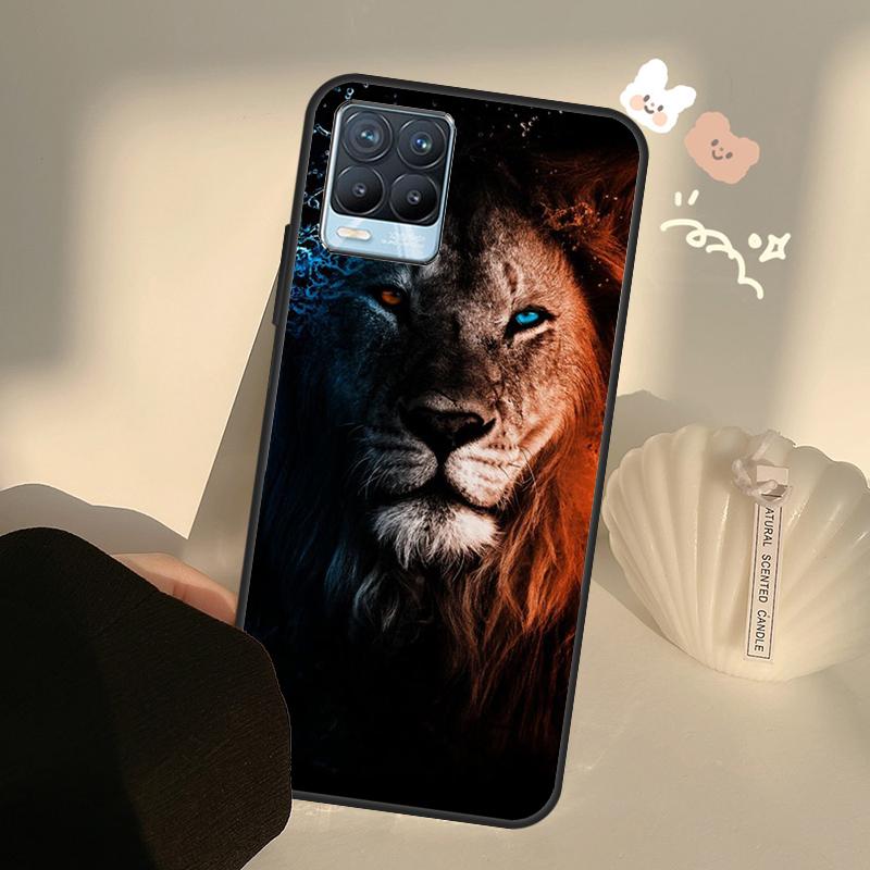 Чехол King of jungle Lion для OnePlus 10 9 Pro 8T 9R Nord2 Чехол для Realme GT Neo 2 3 GT Master 8i 9i 8 Pro