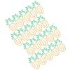 20Pcs Paper Clips Bookmarks Planner Clip Fruit Shaped Pin 2‑Color Office Supplies School Gifts
