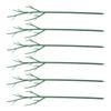 Plant Support Stakes Removable Garden Tree Branch Shape Green Plant Pole for Potted Plants and