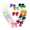 10Pcs Colored Ribbon Bows Large Size Dacron Double Layer Ribbon Bow Flower Craft Supplies Handwork Diy Party Decoration