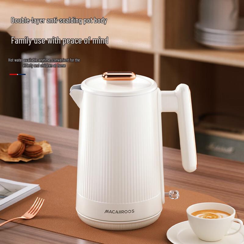 Macaiiroos 304 Stainless Steel Electric Kettle CN plug (adapter included)