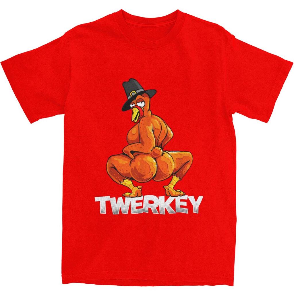 Twerkey Тверкающая Индейка Пилигрим Футболка Лето День Благодарения Тверк Индейка Футболки Хлопковая Футболка Для Мужчин С Короткими Рукавами Топы