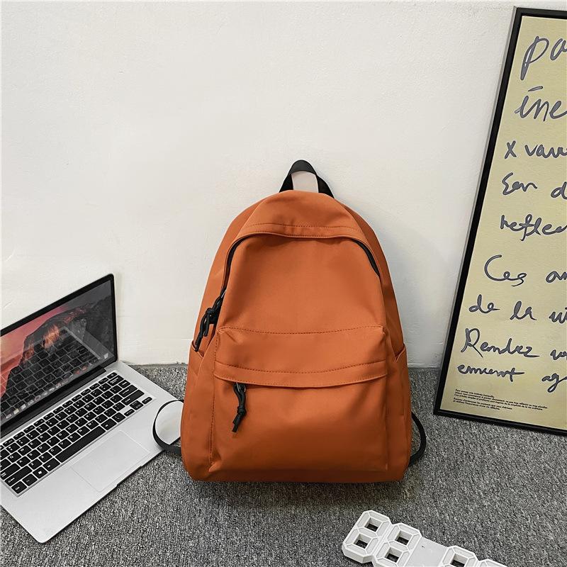 Школьный рюкзак Черный рюкзак Простой школьный портфель Мужской Студент колледжа Мужской Ученик средней школы Мальчики Маленький рюкзак Женская сумка через плечо Мужчины