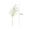 Lifelike Artificial Snow Willow Branches Handmade Fake Plants Simulation Snow Willow  Vase Decor
