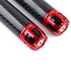 Real Carbon Fiber Dirt Bike 7/8" 22mm Handle Bar Motorcycle Hand Grips
