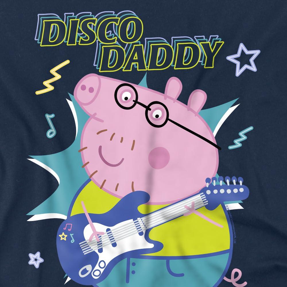 Peppa Pig Mens Disco Daddy T-Shirt