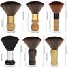 Wooden Handle Salon Brush Soft Brush Hair Cleaning Brush Fashion Barber Brush  Home Use