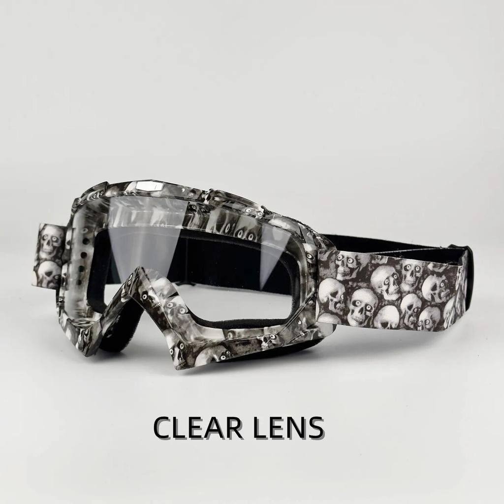 Мотоциклетные очки для мужчин, солнцезащитные очки для мотокросса, защитные защитные MX, очки для шлема ночного видения, винтажные очки для вождения