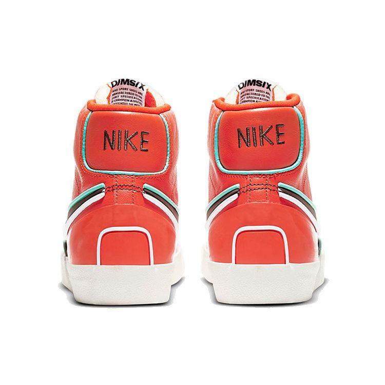 Nike Blazer Mid 77 Infinite Team Orange Мужские кроссовки Барокко-Коричневый Арктический-Розовый DA7233-800