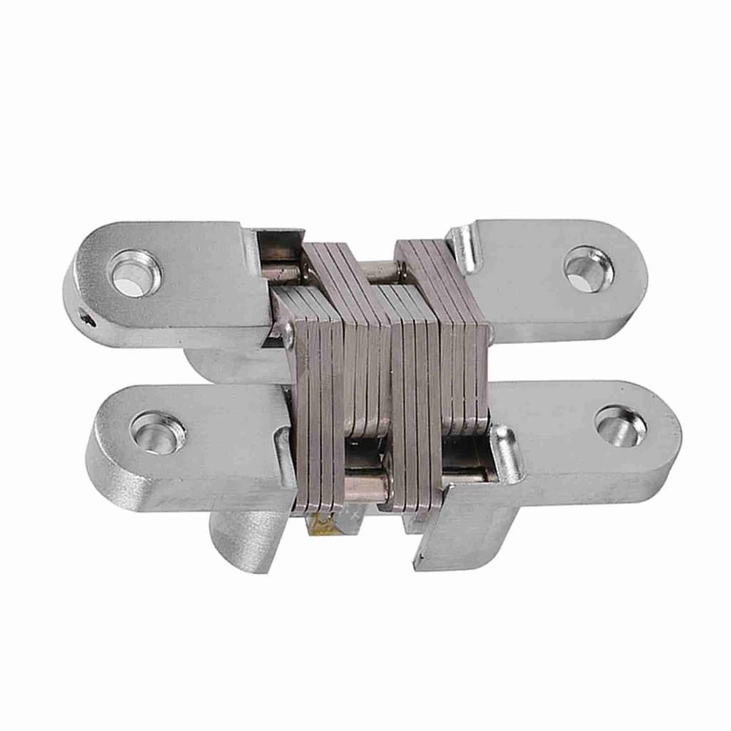 180 Degree Zinc Alloy Invisible Folding Door Cross Hidden Hinges (94mm)