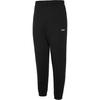 Solid Color Casual Comfortable Loose Breathable Knitted Sports Pants Women Bottoms Black JN7431