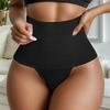 PLUS Женские утягивающие стринги с высокой талией для плоского живота M-3XL Корректирующее белье
