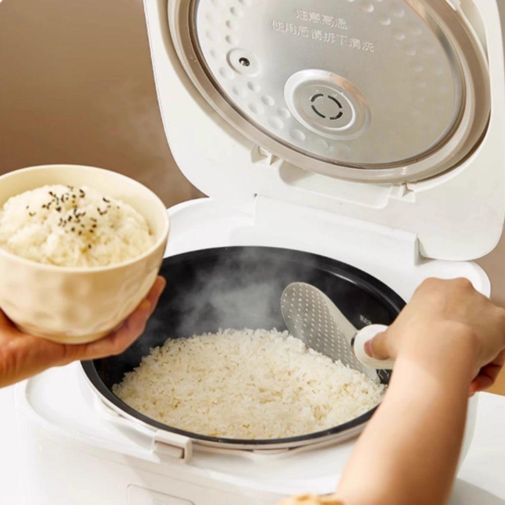 Легко моющаяся ложка для риса с присоской, термостойкая магнитная ложка для риса, бытовая