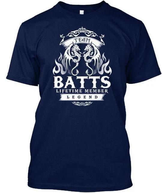 Team Batts Lifetime Member Legend - T shirt Made in the USA Size S to 5XL