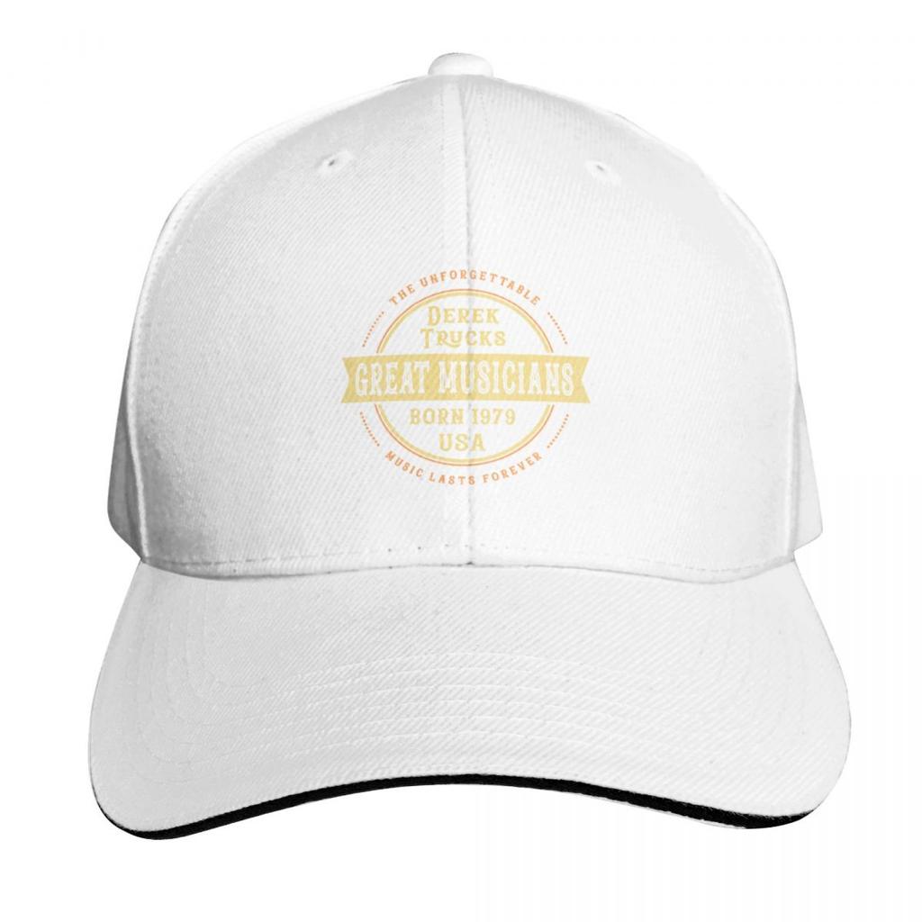 Derek Trucks USA born Music D Baseball Cap New Hat Golf Wear tea Hat Designer Unisex Womens