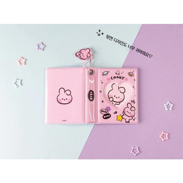 BTS BT21 Minini Официальный коллекционный альбом для карточек фотоальбом для хранения акриловый брелок