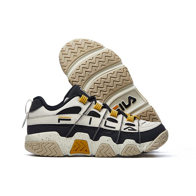 FILA Barricade Low Sneakers 'White Black Yellow' F12M041202FOB
