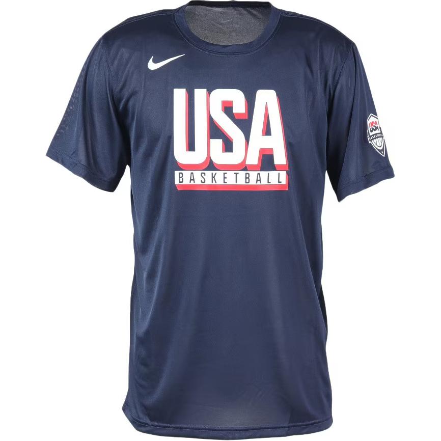 Nike Usa Practice Men's Nike Basketball T Shirt FQ3628-451