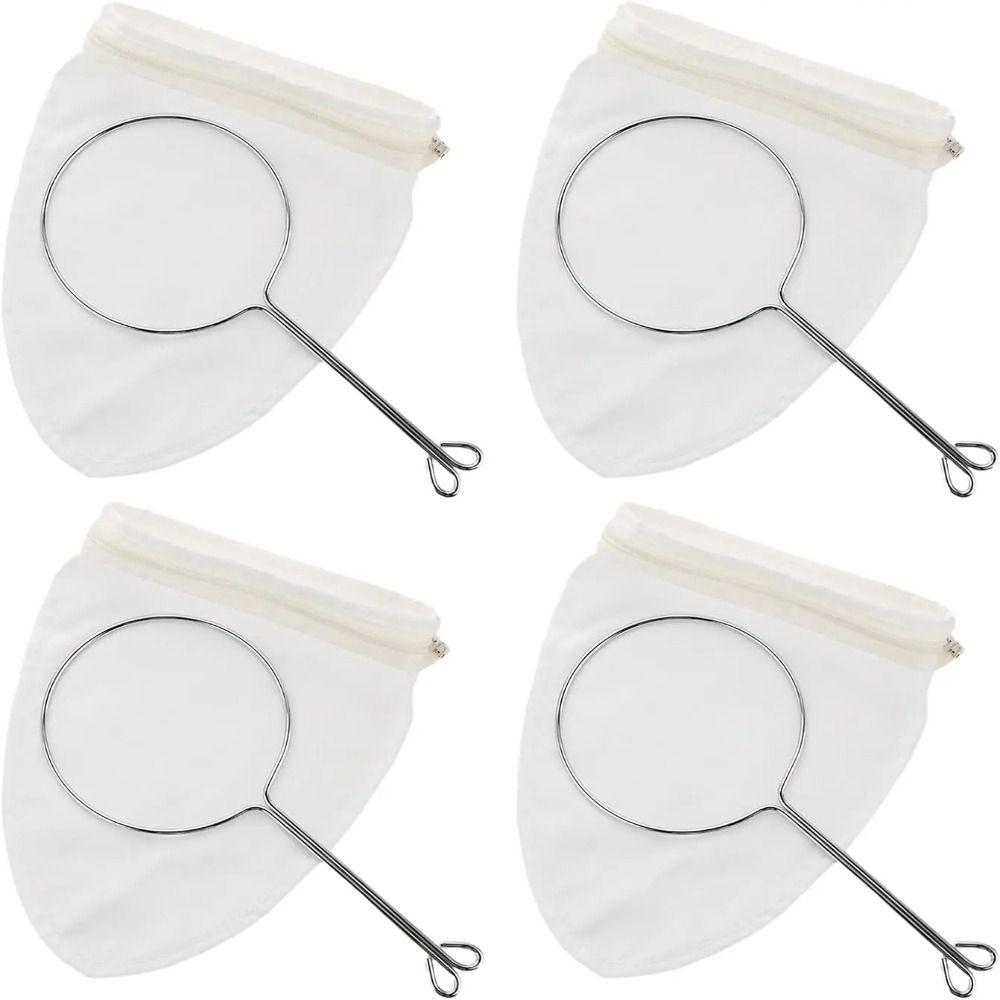 Кухонные принадлежности Стальные кольцевые фильтр-мешки Многоразовые капельные фильтр-мешки для кофемашины