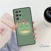 Чехол для телефона с грибной лягушкой Для Samsung Galaxy S24 S25 S23 S22 Ultra Note 10 20 Plus S20 S21 FE Чехол
