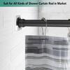 Fixation Bathroom Shower Curtain Rod Curtain Rod Mount Retainer Tension Holder Shower Rods Holder