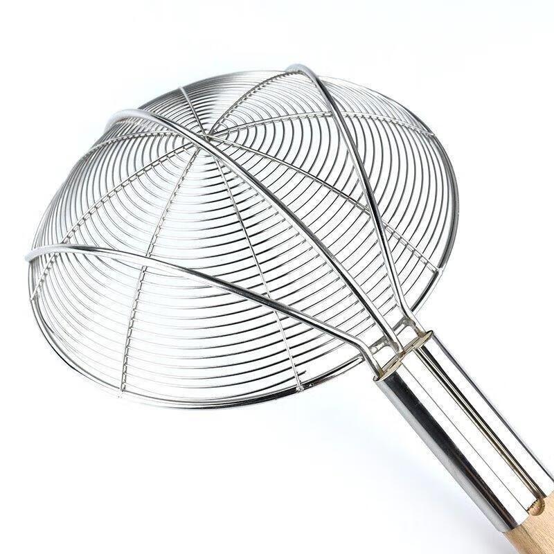 JingJingRS Stainless Steel Long Handle Skimmer
