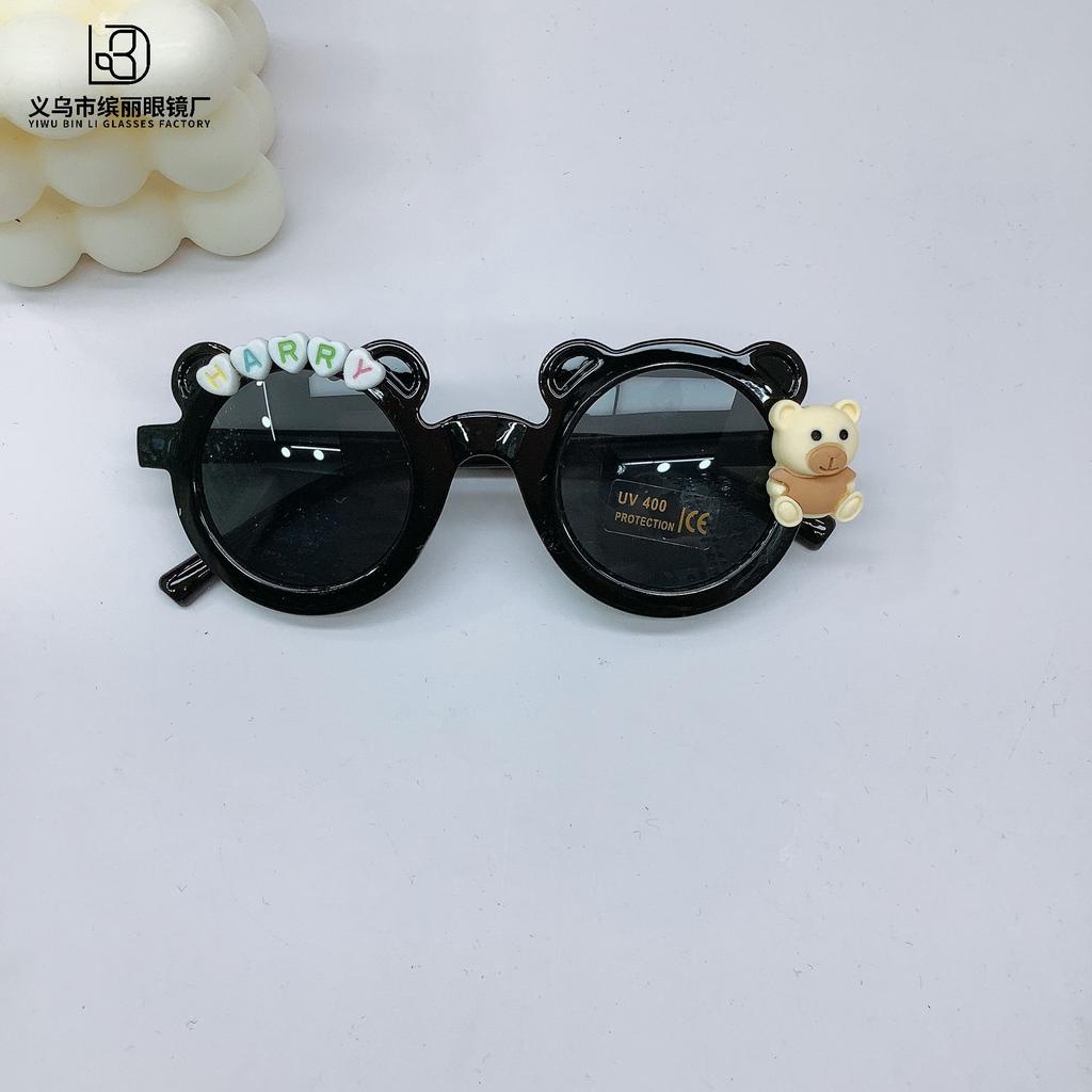 Travel Sunscreen And Uv Protection Diy Bear Cute Sunglasses Trendy Baby Sunglasses