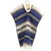 77circa Mexican Rug Poncho Ivory Women Used