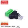 Адаптер разъема серии RJ на клеммную колодку (2-Pack)