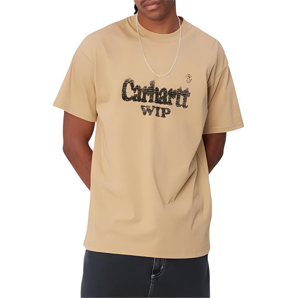 Carhartt WIP Футболка с полутонами Spree Мужские футболки Коричневый I032874-0IA-XX