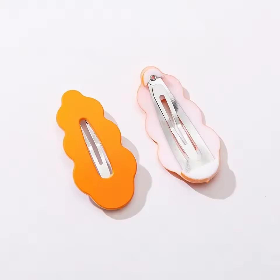 2 шт. Модное украшение для волос Облака Заколки для волос Сладкий головной убор Конфетный цвет Заколки для волос Стиль INS Милая заколка Аксессуары для волос для девочек