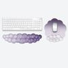 Gradient Silicone Wrist Support Transparent Keyboard Wrist Pad Wrist Rest Mouse Pad  Office