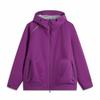 Ветровка унисекс с капюшоном и молнией с длинным рукавом Li Ning CF Su Wan Long Jia Series, фиолетовая, AEMU041-4