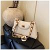 IELGY Large-Capacity Autumn Winter Retro All-Match One-Shoulder Messenger Diamond Chain Under