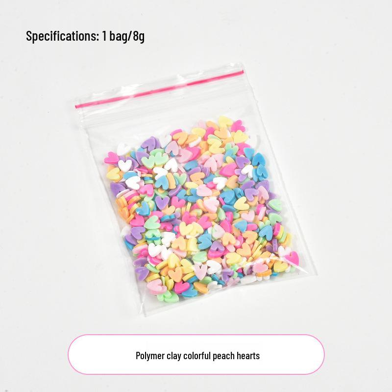 Набор разноцветных полимерных слайсов: Сделай сам смоляные аксессуары для чехлов для телефонов и мультяшные заколки для волос