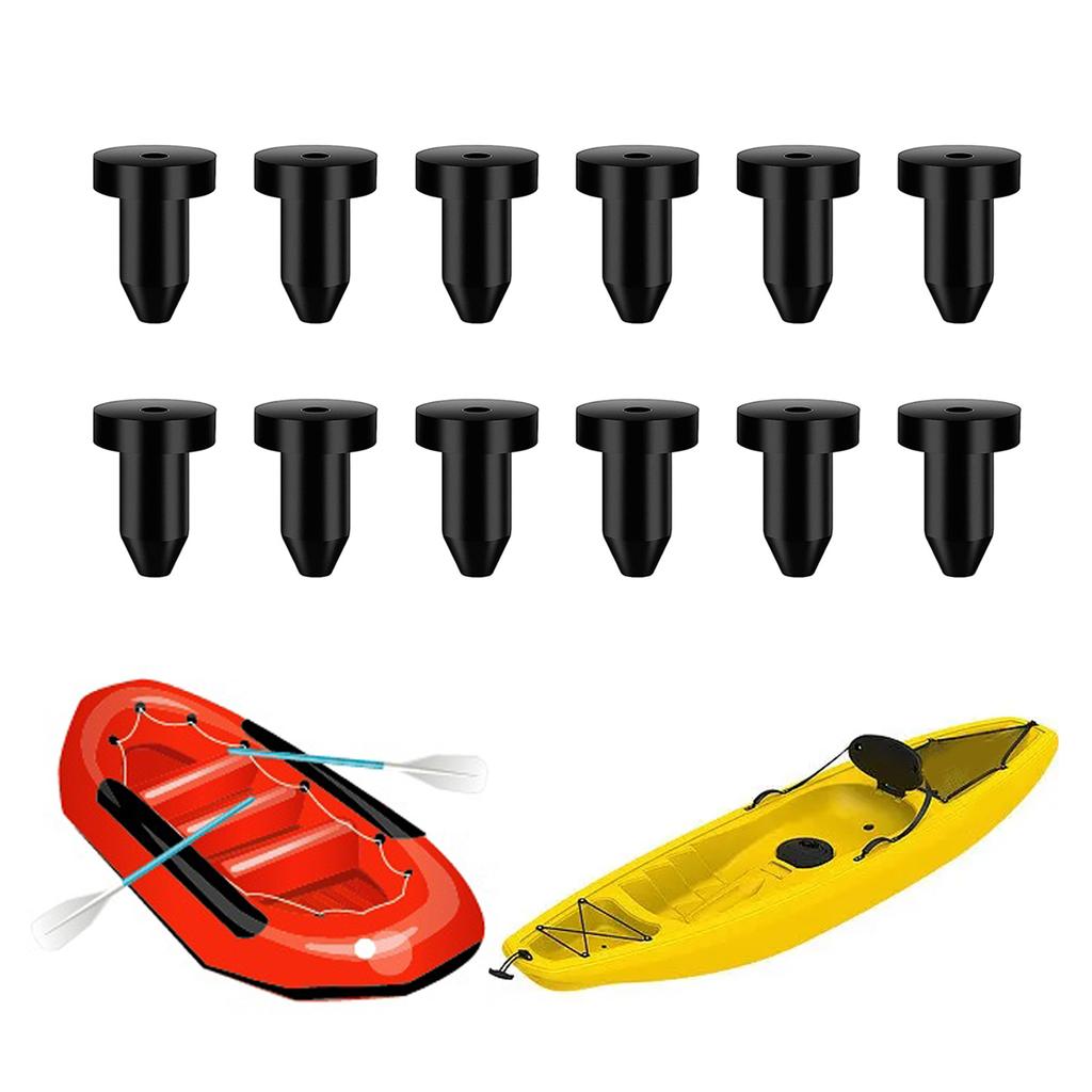 12 шт. сменная силиконовая пробка для сливного отверстия для каяка, высокоэластичная силиконовая пробка для сливных отверстий, прочная пробка