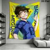 BlueLock Wall Tapestry Aesthetic Wall Hanging Printed Fabric Blanket Decorative Tapestries for Bedroom Living Room Home Decor