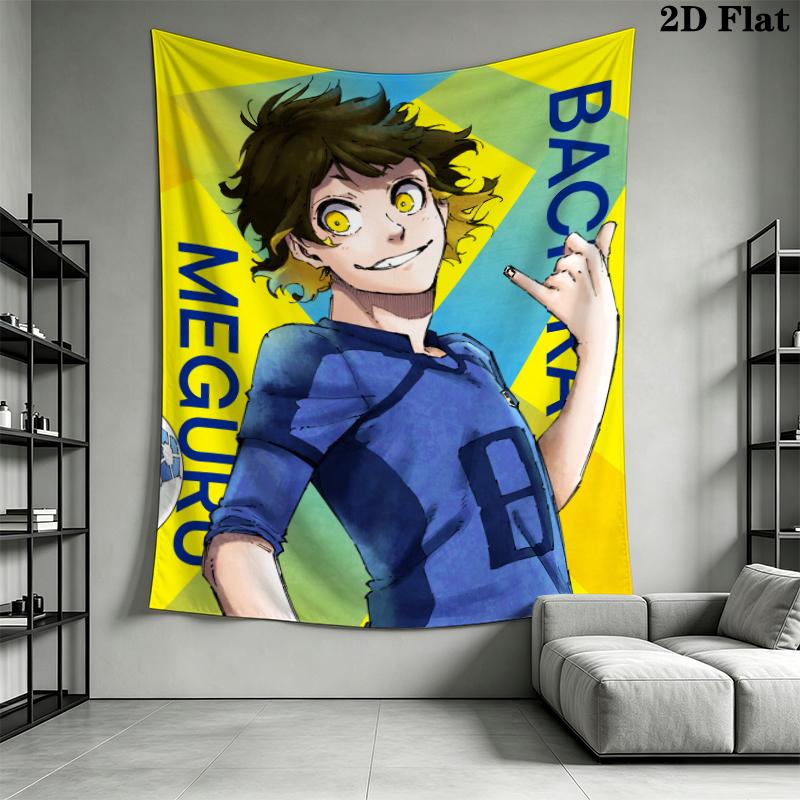 BlueLock Wall Tapestry Aesthetic Wall Hanging Printed Fabric Blanket Decorative Tapestries for Bedroom Living Room Home Decor