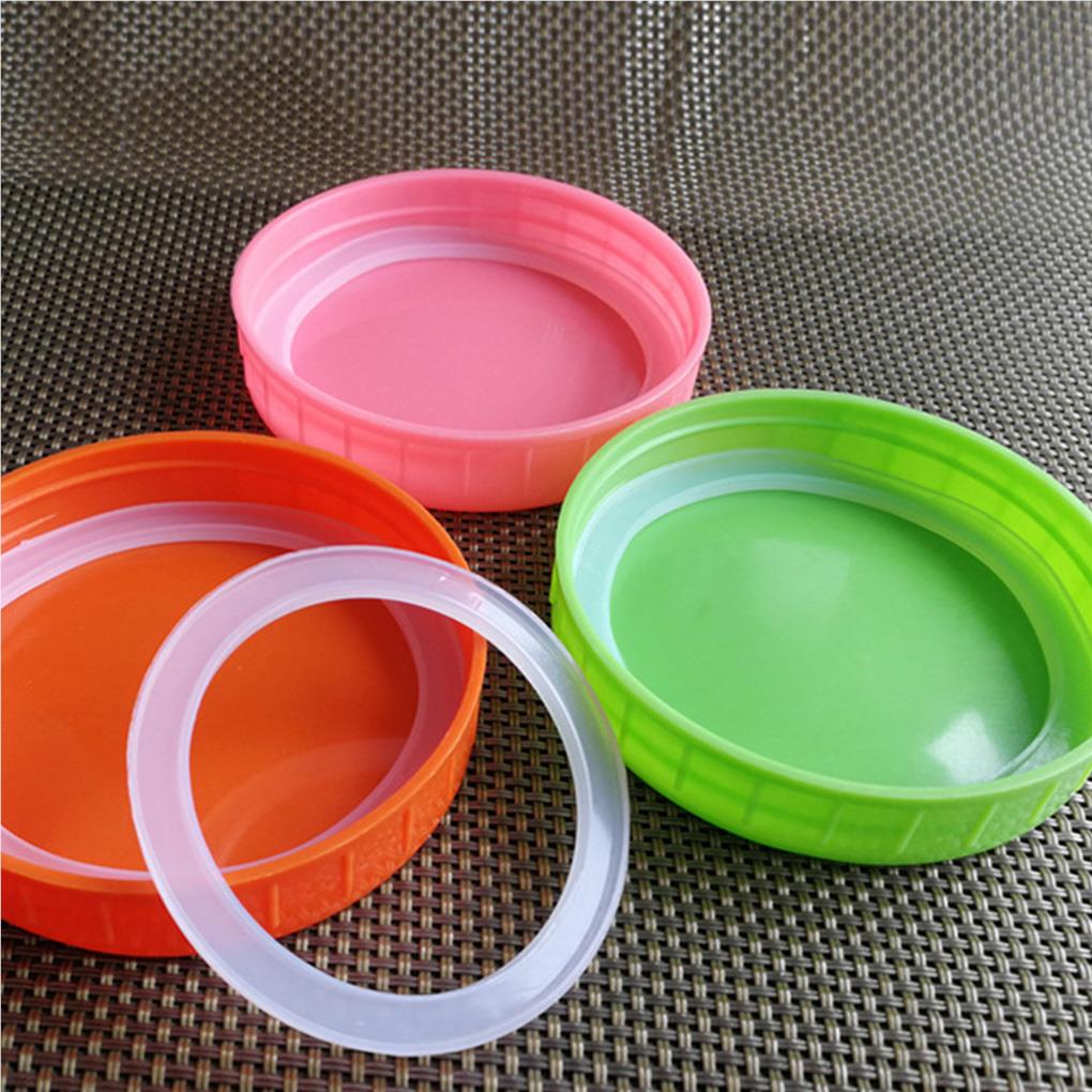 Уплотнительное кольцо для банок, уплотнительное кольцо для крышек банок, гибкий силиконовый уплотнитель в форме буквы O с канавкой