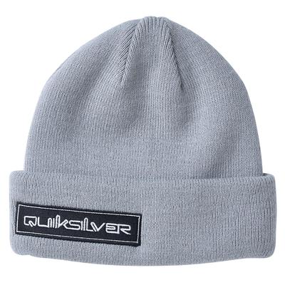 Мужская шапка бини Quiksilver QBE244304 HTR, Акрил, Водоотталкивающая, Двусторонняя конструкция,