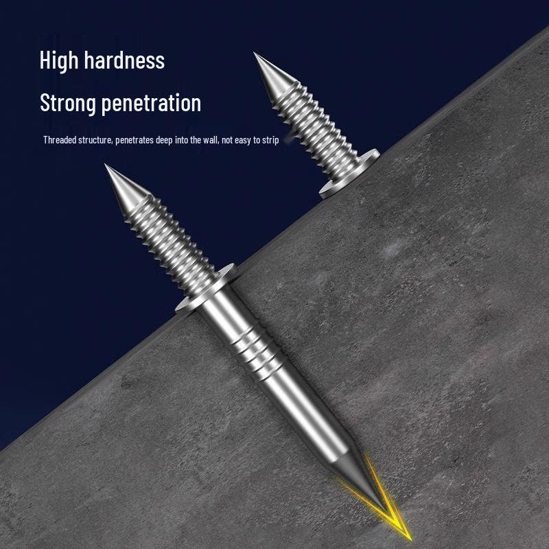 Плинтус из массива дерева, высокопрочные гвозди без шляпок для плинтуса и лестницы (Без пробивки)