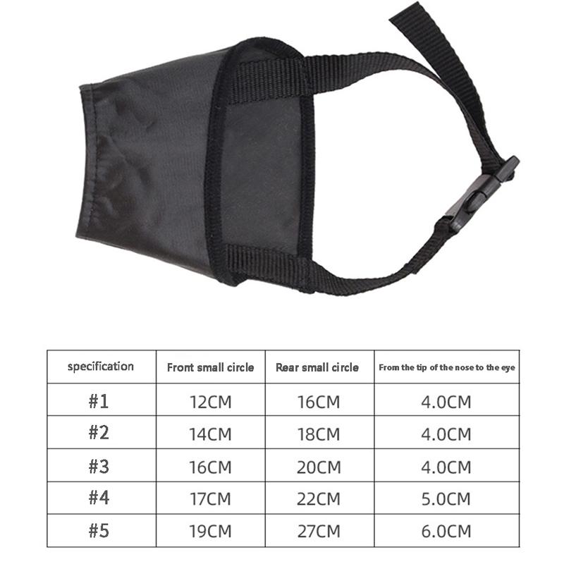 Регулируемые дышащие защитные намордники для собак, против укусов, лая и жевания