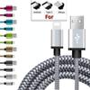 Удлиненный кабель для быстрой зарядки USB-кабель для зарядного устройства для iPhone/Android/Type-C — 3 м/2 м/1 м