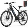 Electric Bike DUOTTS 27.5" 250W Motor Top Speed 25Km/h 36V 13AH Max Range 65Km Load 150Kg Black C29 Lite