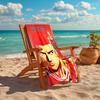 Personalized customized proof beach towel with Sakuragi Hanamichi pattern - soft, absorbent,quick-drying,perfect swimming,camping&bathing