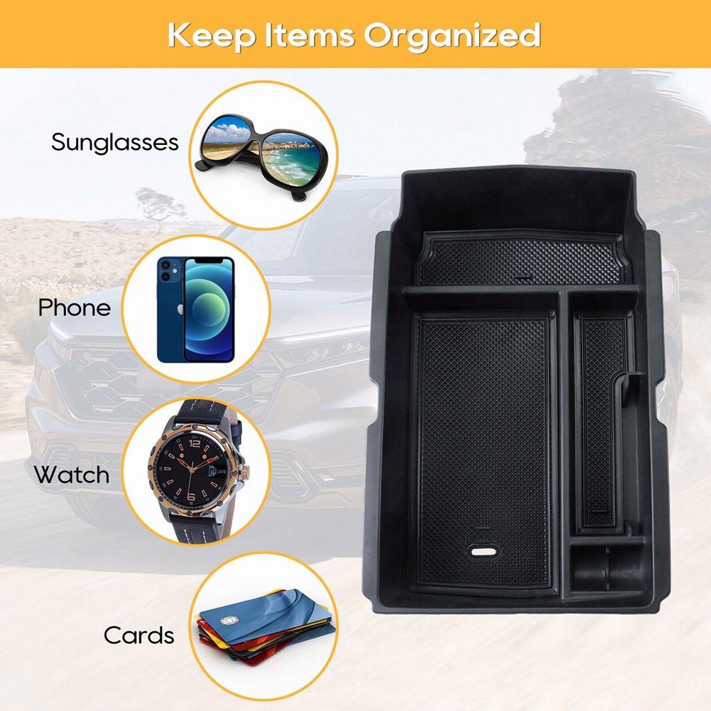 Car Central Armrest Storage Box For Honda CRV 6Th 2024 Center Console Organizer Holder Containers Car Accessories