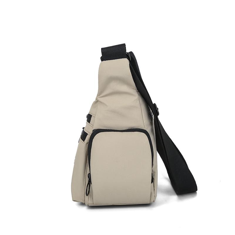 Unisex Crossbody Bag with Multi-pockets – Large Capacity Water-Resistant Sling Pack, for Commute & Travel
