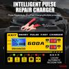 Automatic Stop Intelligent Pulse Repair 12V 24V 600A Car Battery Charger Multiple Protection Digital LCD Display Voltage Temperature Detection